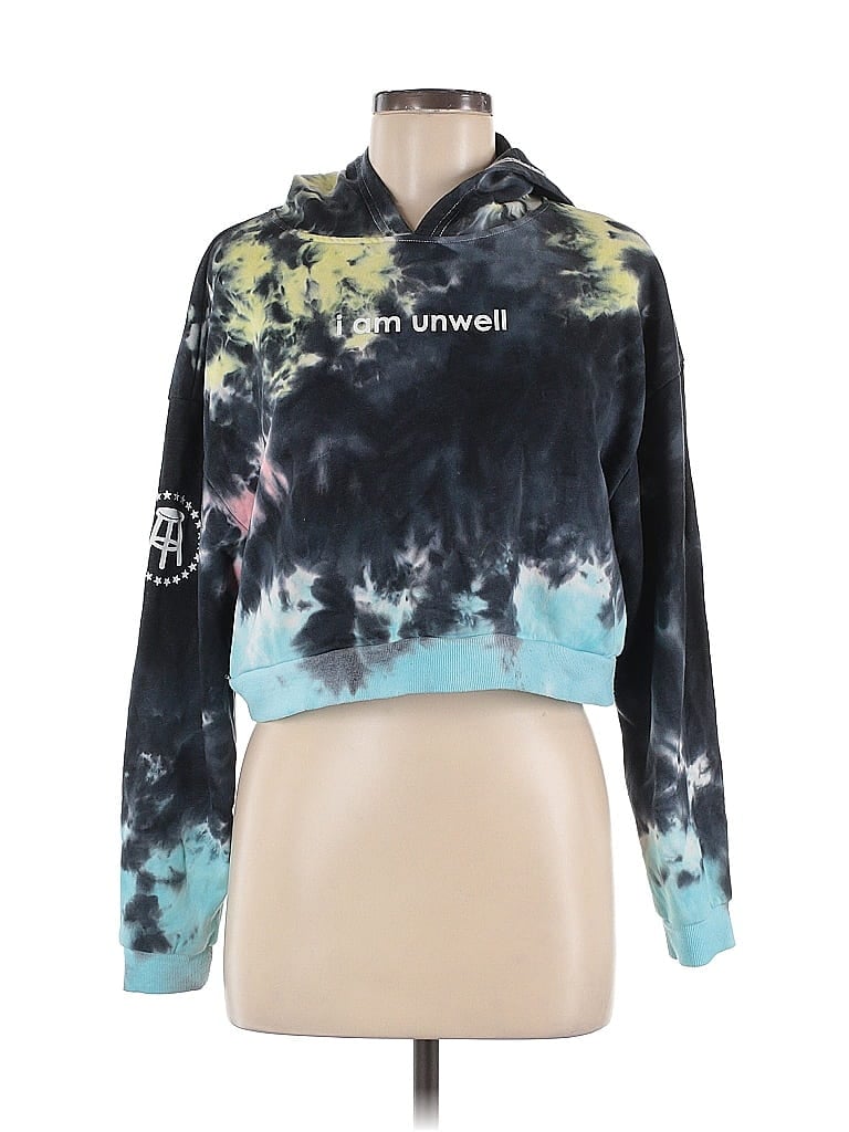 Barstool Sports 100% Cotton Tie-dye Teal Sweatshirt Size L - photo 1