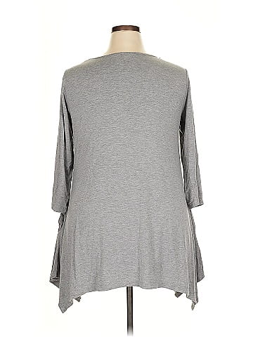 White Mark 3/4 Sleeve T-Shirt (view 2)