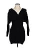 12th Tribe 100% Acrylic Black Cocktail Dress Size L - photo 1