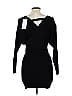 12th Tribe 100% Acrylic Black Cocktail Dress Size L - photo 2