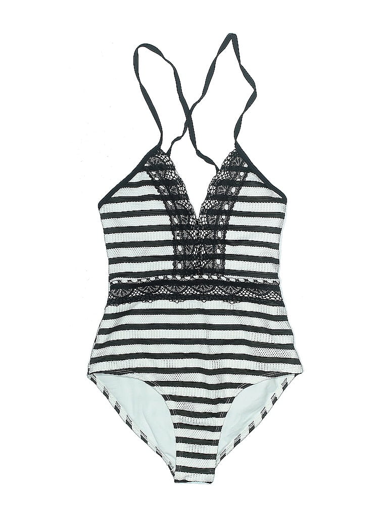 Cyn & Luca Gray One Piece Swimsuit Size XS - photo 1