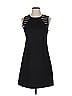 BCBGeneration Solid Black Cocktail Dress Size S - photo 1