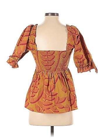 Porridge 3/4 Sleeve Blouse (view 2)
