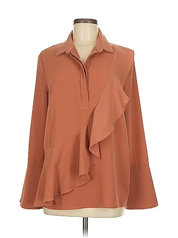 Mustard Seed Long Sleeve Blouse (view 1)