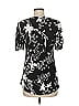 AALLYN Black Short Sleeve Blouse Size M - photo 2