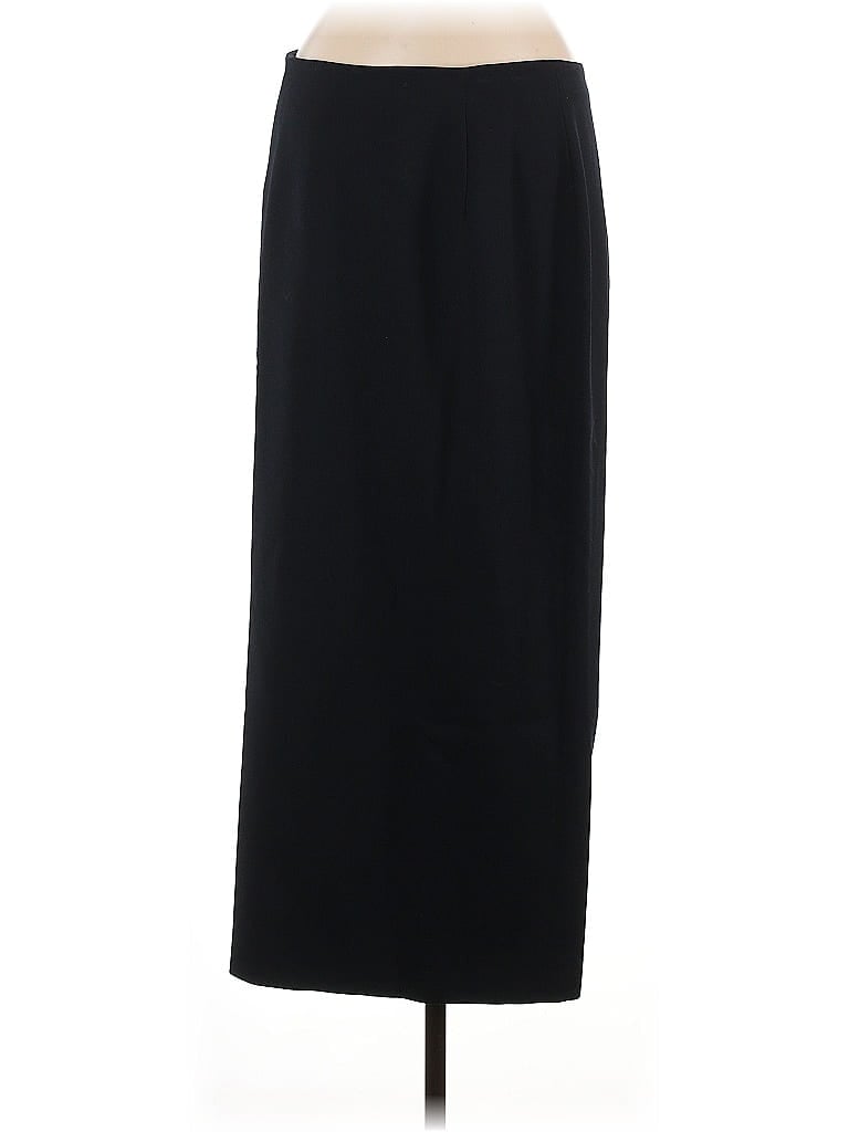 Georgiou Studio Solid Black Formal Skirt Size L (estimated) - photo 1
