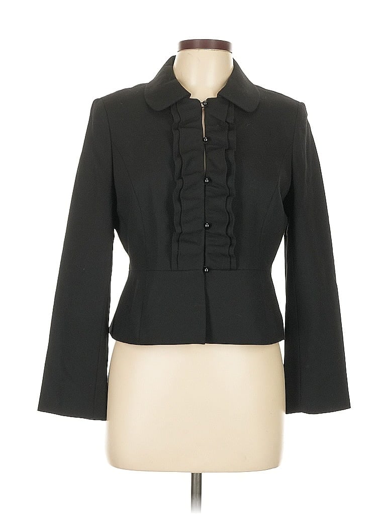 Pre-owned Ann Taylor Loft Jacket In Black