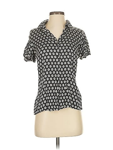 ECI Short Sleeve Silk Top (view 1)