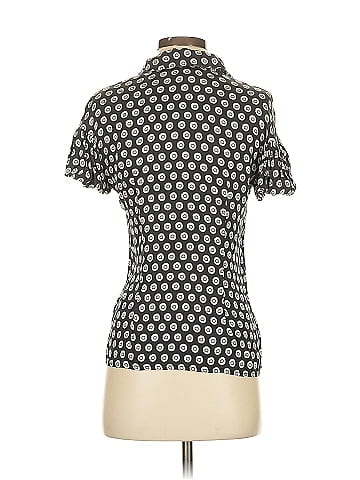 ECI Short Sleeve Silk Top (view 2)