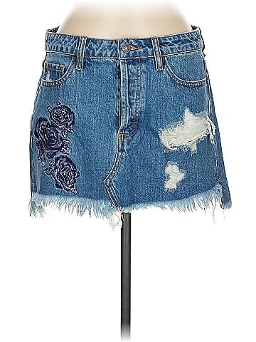 Hidden Jeans Denim Skirt (view 1)