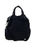 Lululemon Athletica 100% Nylon Solid Blue Black Satchel One size - photo 1
