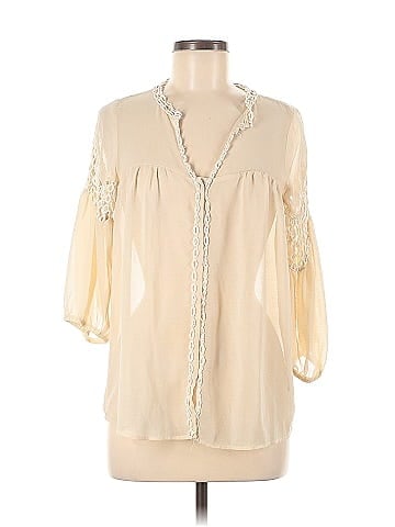 Love Stitch 3/4 Sleeve Blouse (view 1)