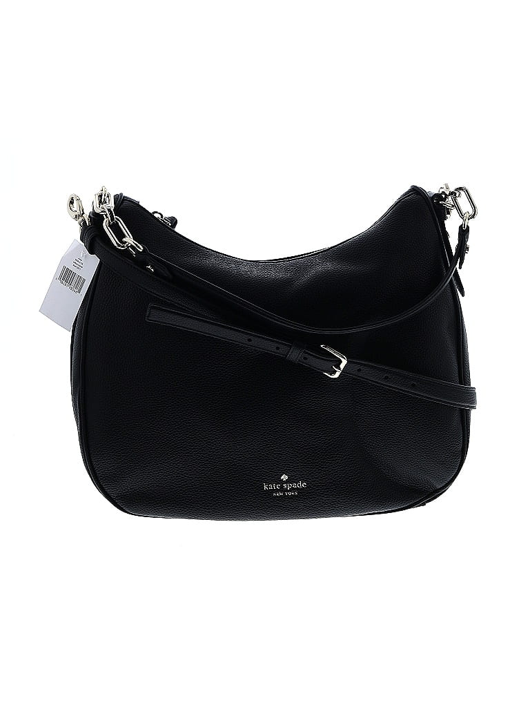 Kate Spade New York 100% Leather Black Leather Satchel One size - photo 1