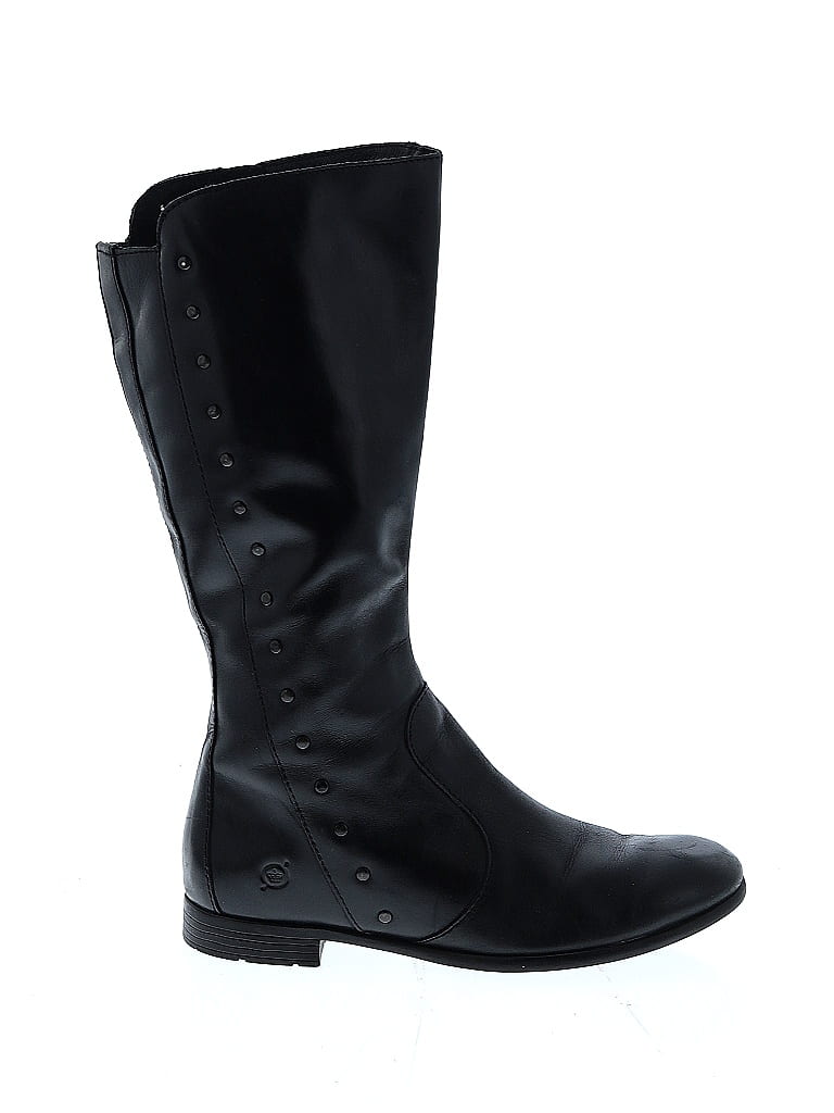 Born Handcrafted Footwear 100% Leather Black Boots Size 7 1/2 - 52% off ...