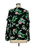 Old Navy 100% Viscose Black Long Sleeve Blouse Size XL (tall) - photo 2