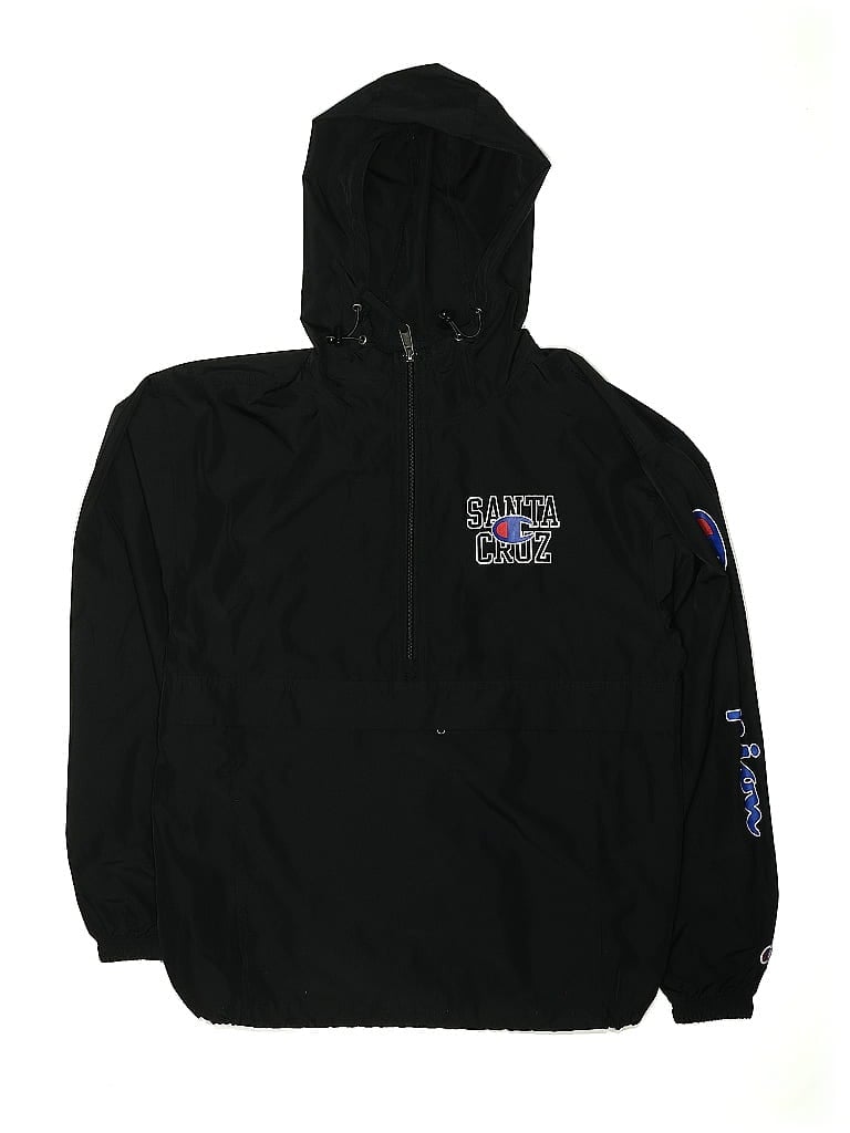 Click to view more detailed imagery on our partner's website Pre-owned Champion Kids' Windbreaker Jacket In Black
