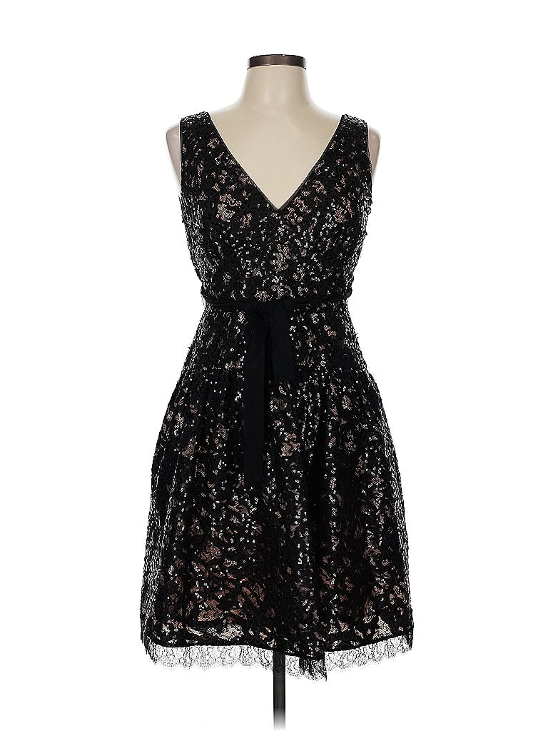 Pre-owned Bcbgmaxazria Cocktail Dress In Black
