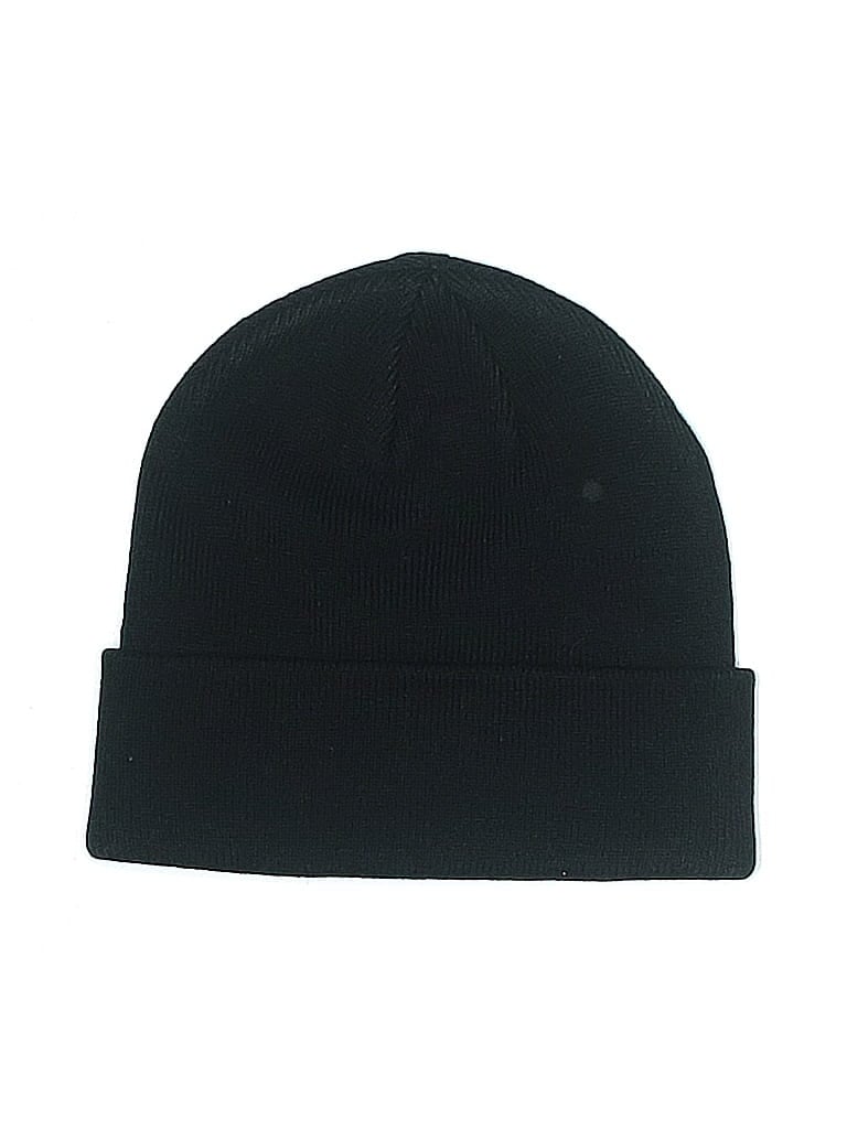 Pre-owned Unbranded Beanie Hat In Black
