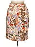 Bogner Floral Tan Casual Skirt Size EU 38 / US 8 - photo 1