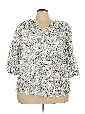 Jones & Co 3/4 Sleeve Blouse (view 1)