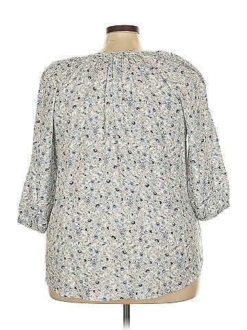 Jones & Co 3/4 Sleeve Blouse (view 2)