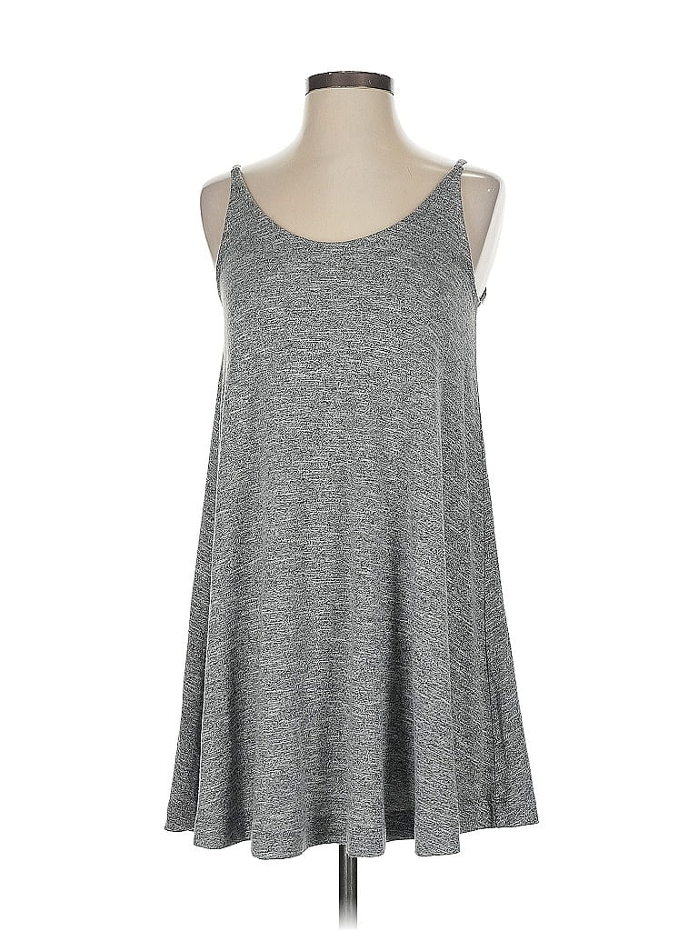 Pre-owned Lou & Grey Casual Dress In Gray
