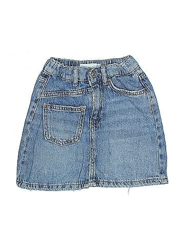 Zara Denim Skirt (view 1)