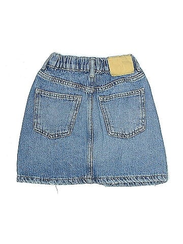 Zara Denim Skirt (view 2)