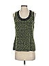 St. John Green Sleeveless Top Size S - photo 1
