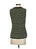 St. John Green Sleeveless Top Size S - photo 2