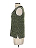 St. John Green Sleeveless Top Size S - photo 5