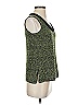 St. John Green Sleeveless Top Size S - photo 4