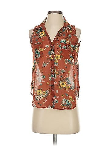 Wet Seal Sleeveless Blouse (view 1)