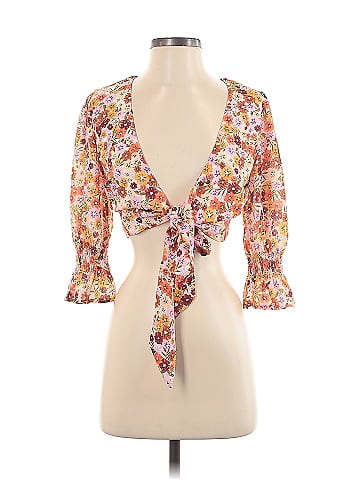 showpo 3/4 Sleeve Blouse (view 1)