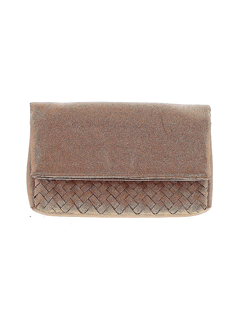 Urban Expressions Chevron-herringbone Gold Clutch One size - photo 1