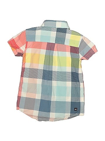 Tea Short Sleeve Button-Down Shirt (view 2)