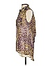 Jennifer Lopez 100% Polyester Brown Sleeveless Blouse Size XS - photo 5