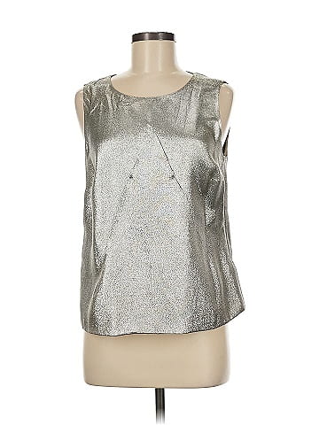 Jil Sander Sleeveless Silk Top (view 1)