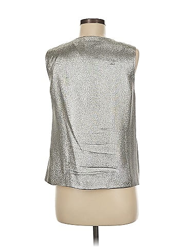 Jil Sander Sleeveless Silk Top (view 2)