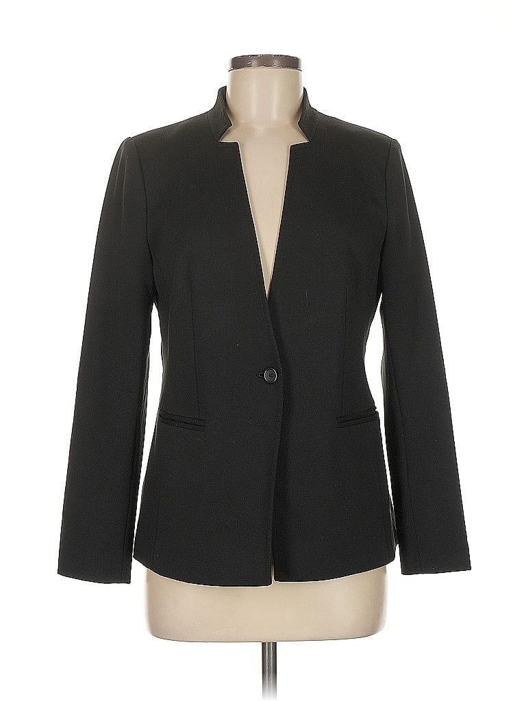 Pre-owned Banana Republic Factory Store Blazer Jacket In Black