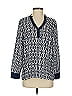 C. Wonder 100% Polyester Blue Long Sleeve Blouse Size XS - photo 1