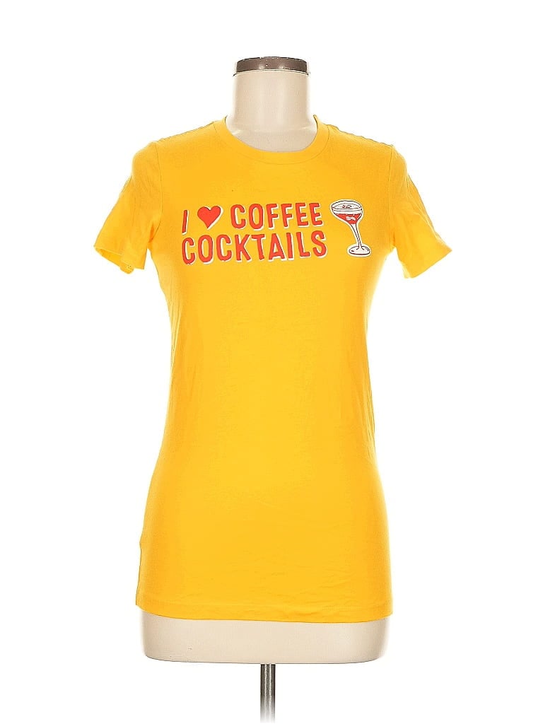 Click to view more detailed imagery on our partner's website Pre-owned Bella+canvas Short Sleeve T-shirt In Yellow