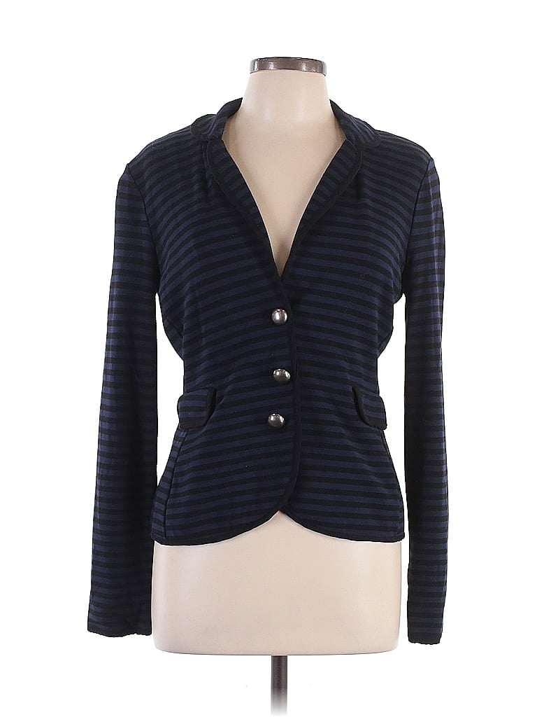 Pre-owned Ella Moss Blazer Jacket In Black