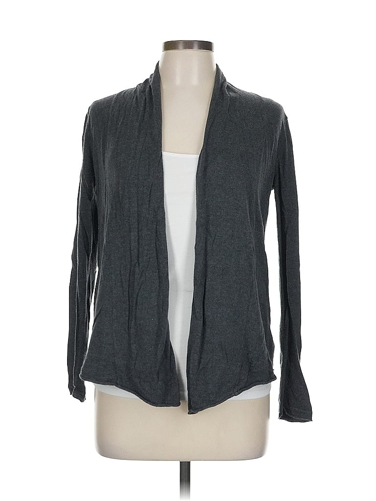 Pre-owned Express Cardigan Sweater In Gray
