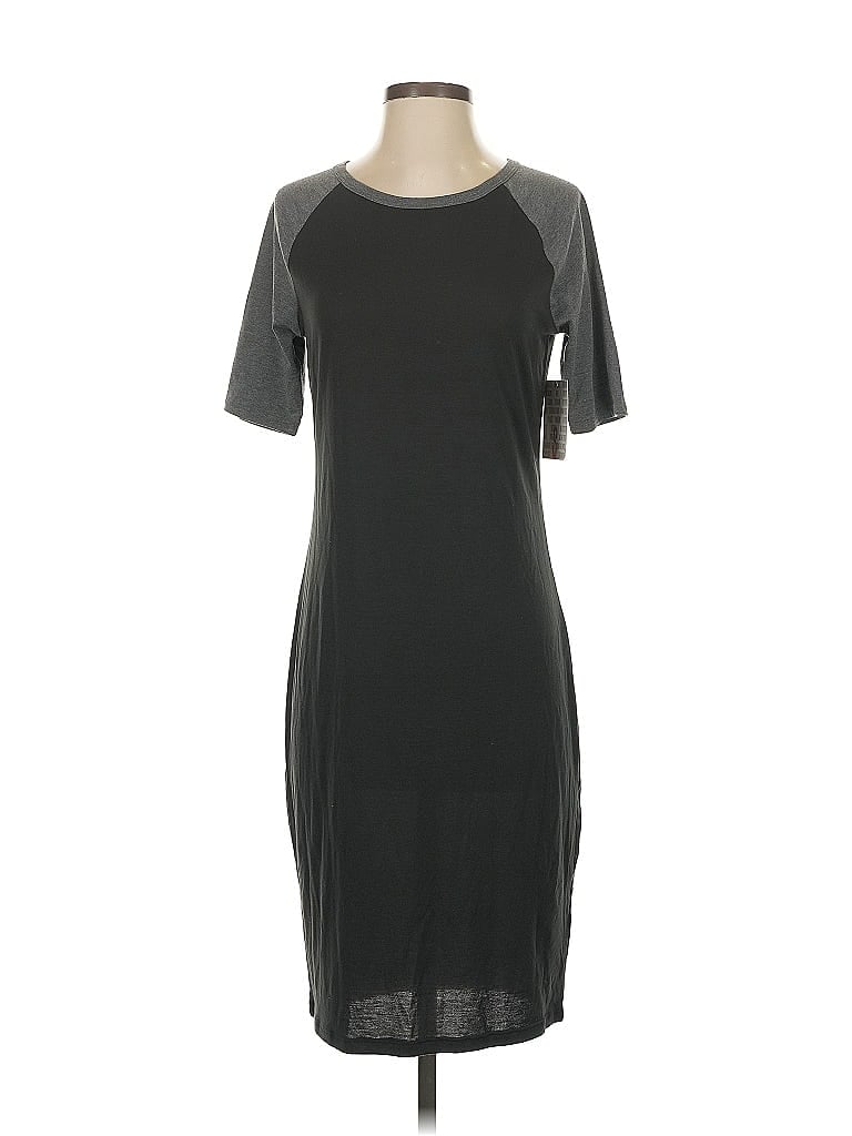 Pre-owned Lularoe Casual Dress In Gray