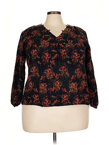 Natural Life Long Sleeve Blouse (view 1)