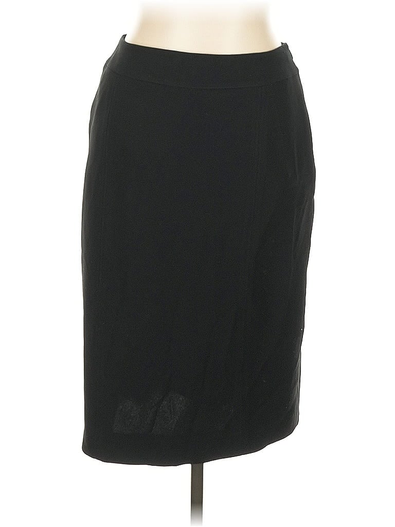 Pre-owned Talbots Casual Skirt In Black