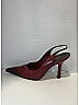 Chanel Color Block Burgundy Vintage Camellia Heels Size EU 38 1/2 - photo 9