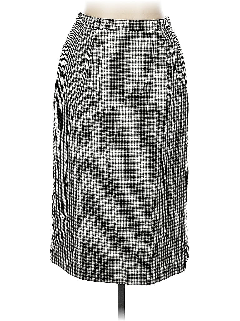 Pre-owned Unbranded Formal Skirt In Gray