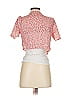 Shein 100% Polyester Pink Short Sleeve Blouse Size XS - photo 2